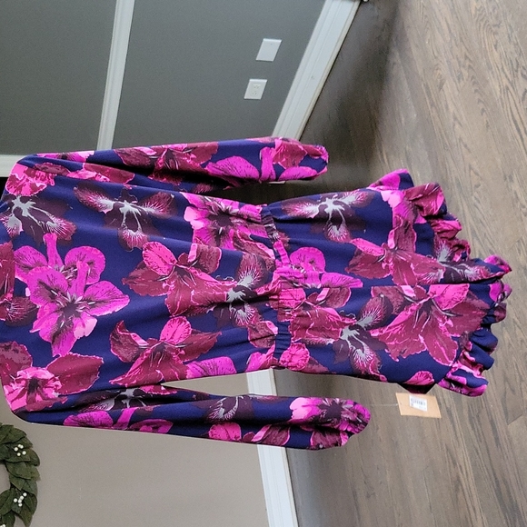 NWT, Rachel Roy from Macy's, Size XS, one piece romper with open tie front - Picture 7 of 11